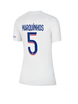Paris Saint-Germain Marquinhos #5 Ausweichtrikot für Frauen 2022-23 Kurzarm